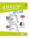 ATLAS Bagger Typ AB 1302 & Deutz Motor F4L 912 Bild- Bedienungsanleitung & Bild- Ersatzteilliste & Explosionszeichnungen in Englisch - annoligno 701